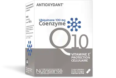 Nutrisanté Coenzyme Q10 Gélules B/30 à VILLENAVE D'ORNON