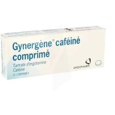 Gynergene Cafeine, Comprimé à Bassens