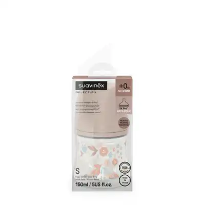 SUAVINEX BIBERON 150ML TETINE SXPRO ROSE