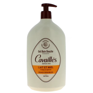 Roge Cavailles Gel Bain Douche Lait Et Miel Flacon Pompe De 1 L