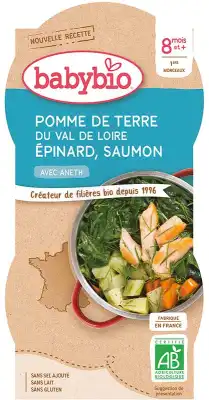 Babybio Bol Pomme De Terre Epinards Saumon à ANDERNOS-LES-BAINS