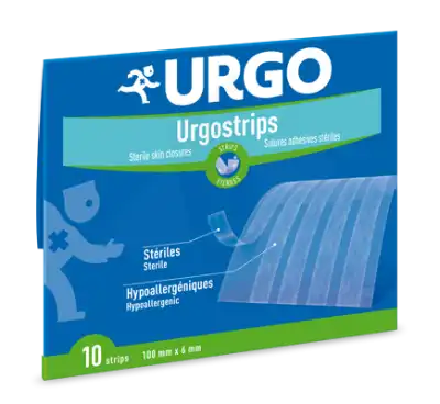 Urgostrips Bandelettes Steriles Sutures X10 à Paris