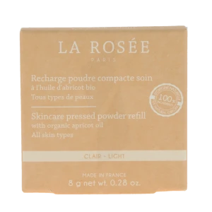 La Rosée Recharge Poudre Compacte Soin 01 Clair 8 G