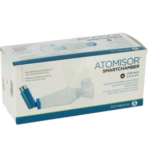 Atomisor Smartchamber Chambre Inhalation Avec Masque Nourrisson 0-18mois