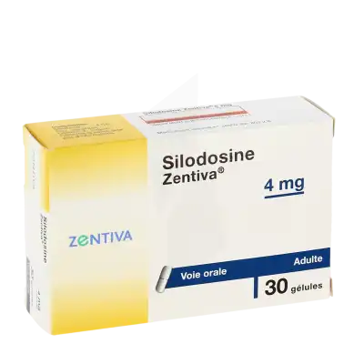 Silodosine Zentiva 4 Mg, Gélule à Angers