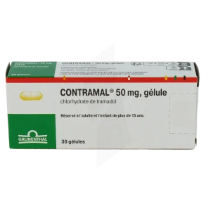 Contramal 50 Mg, Gélule