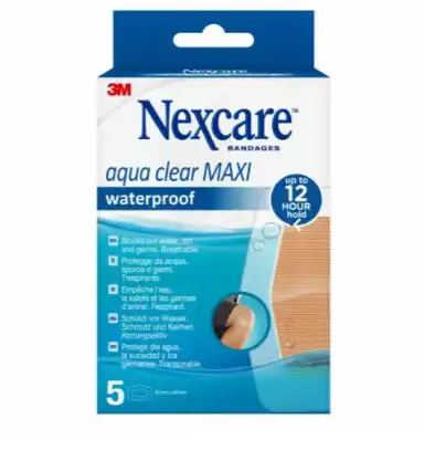 Nexcare Aqua 360° Maxi Pansements B/5