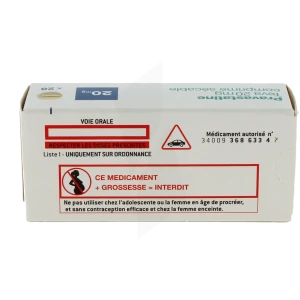 Pravastatine Teva 20 Mg, Comprimé Sécable