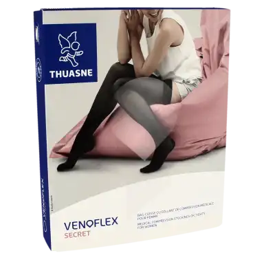 Venoflex Secret 2 Collant Maternité Noir T2l à Lavernose-Lacasse