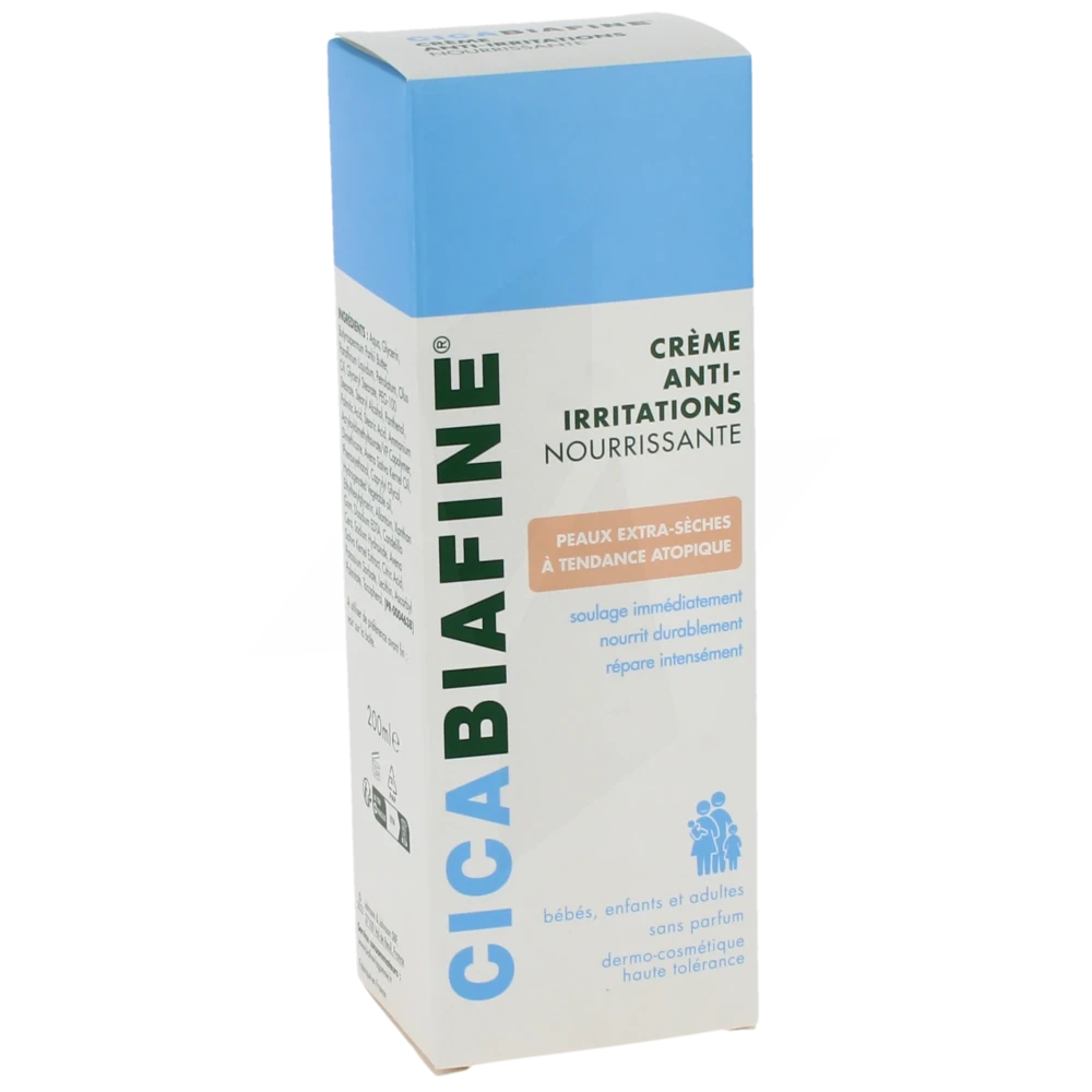 Cicabiafine Crème Corporelle Hydratante Anti-irritations T/200ml