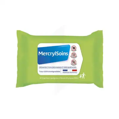 Mercrylsoins Lingette Sachet 30