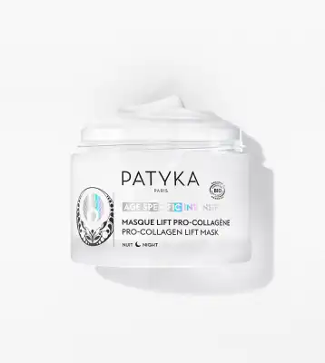 Patyka Age Specific Intensif Masque Lift Pro-collagène Pot/50ml à  ILLZACH