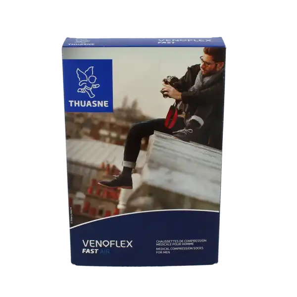 Venoflex Fast'air 2 Chaussette Homme Anthracite Taille 1n