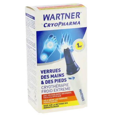 Wartner By Cryopharma Kit Verrues Mains Pieds à VILLENAVE D'ORNON
