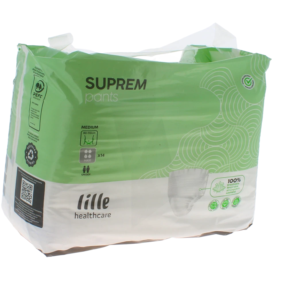Lille Pants Slip Absorbant Maxi M Sachet De 14