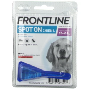 Frontline Solution Externe Chien 20-40kg 1dose