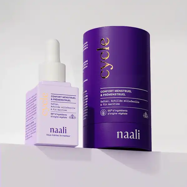 Naali Cycle Au Safran Solution Buvable Fl Compte-gouttes/18ml