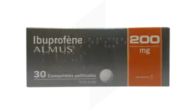 Ibuprofene Almus 200 Mg, Comprimé Pelliculé à Sassenage