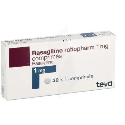 Rasagiline Ratiopharm 1 Mg, Comprimé à DIJON