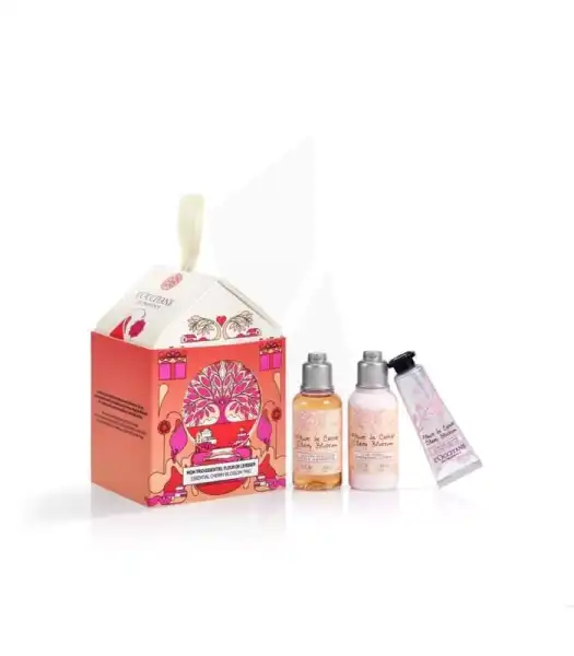 L'occitane Fleurs De Cerisier Coffret Ornement Holiday