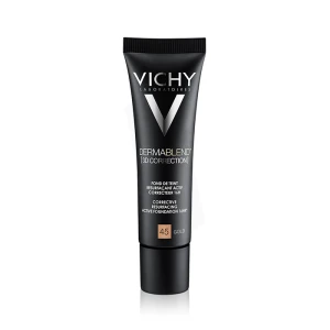 Vichy Dermablend 3d Correction Fond De Teint Resurfaçant Teinte N°45 Gold Tube/30ml