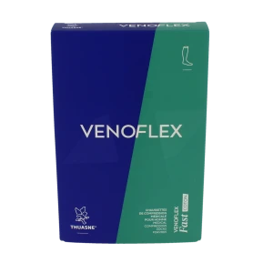Venoflex Fast 2 Chaussette Homme Côte Ardoise Taille 2n