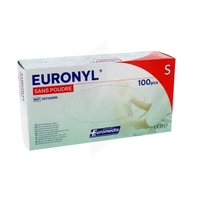 Euronyl Gant Vinyl Non Poudré T6/7 B/100 à MARSEILLE
