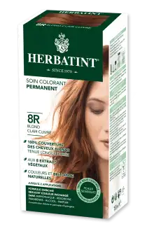 Herbatint Teinture, Blond Clair Cuivré, N° 8r, 2 Fl 60 Ml à LA-RIVIERE-DE-CORPS