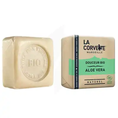 LA CORVETTE Savon douceur Bio aloé vera Etui kraft/100g