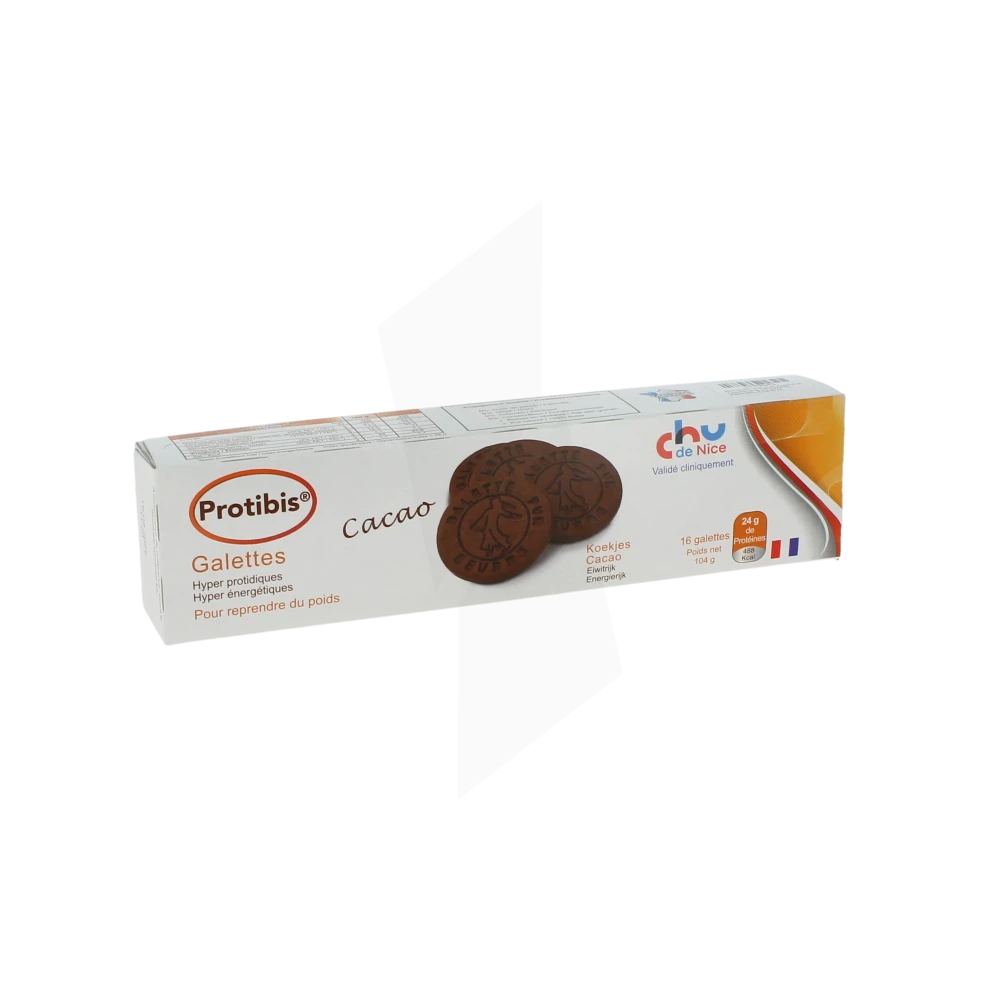 Nutrisens Protibis Hp-hc Galette Cacao B/16