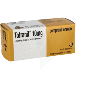 Tofranil 10 Mg, Comprimé Enrobé