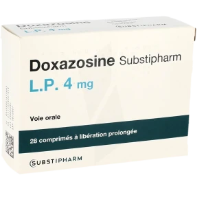 Doxazosine Substipharm Lp 4 Mg, Comprimé à Libération Prolongée