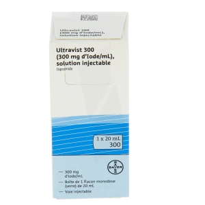 Ultravist 300 (300 Mg D'iode/ml), Solution Injectable