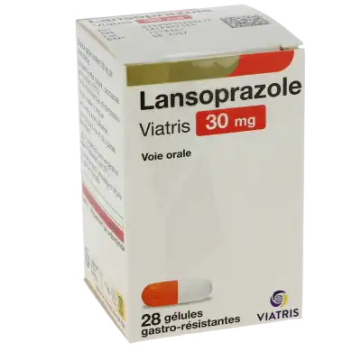 Lansoprazole Viatris 30 Mg, Gélule Gastro-résistante à Chelles