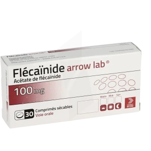 Flecainide Arrow Lab 100 Mg, Comprimé Sécable