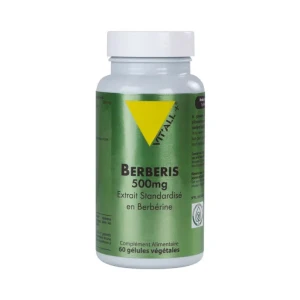 Vitall+ Berberis 500mg Gélules Végétales B/60