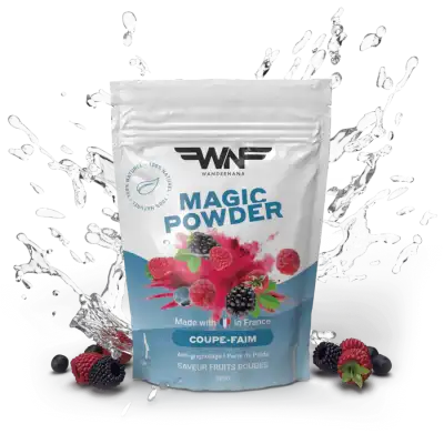 Wandernana Magic Powder Coupe-faim Fruits Rouges Sachet/300g à LORMONT