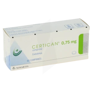 Certican 0,75 Mg, Comprimé