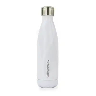 Yoko Design Bouteille Isotherme Blanche 500ml à Arles