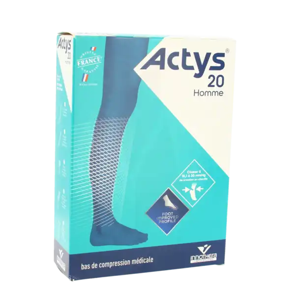 Actys 20 Bas Autofix Pf Homme Noir T1n