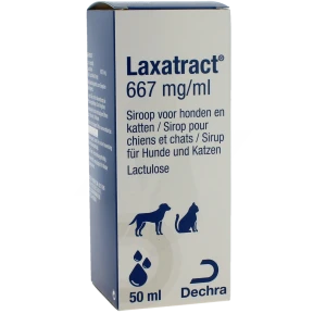 Laxatract 667 Mg/ml Sirop Pour Chiens Et Chats, Sirop