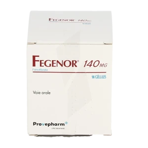 Fegenor 140 Mg, Gélule