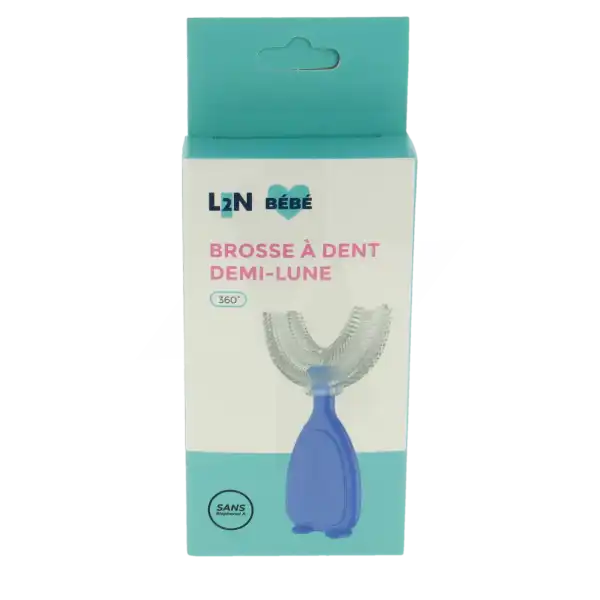 L2n Brosse Dents Demi-lune Bébé