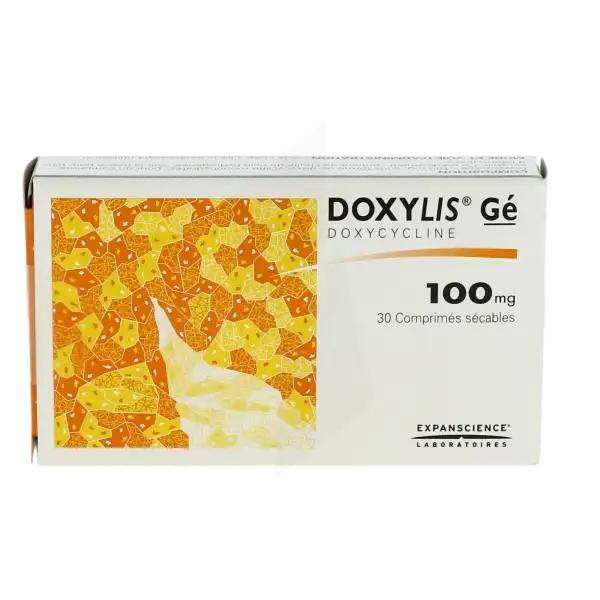 Doxylis 100 Mg, Comprimé Sécable