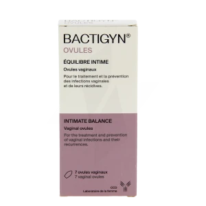 Bactigyn Equilibre Intime Ovules B/7