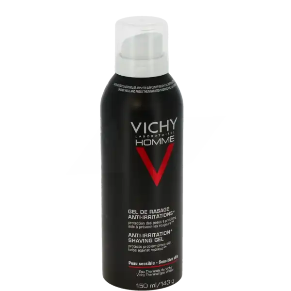 Vichy Homme Gel De Rasage Anti-irritation Flacon Pompe/150ml