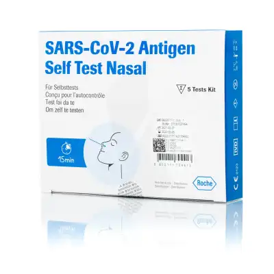 Sars-cov-2 Autotest Antigénique Nasal B/5 à LE-TOUVET