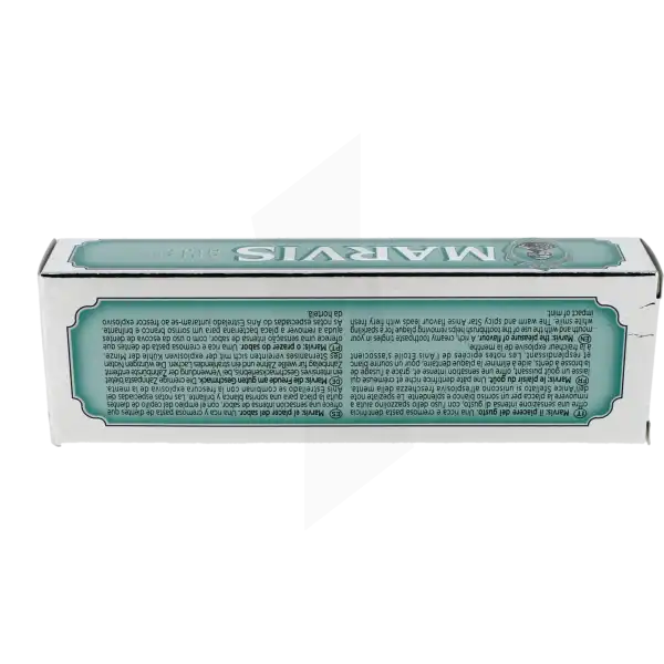 Marvis Vert Clair Pâte Dentifrice Menthe Anis T/85ml