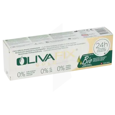 OLIVAFIX GOLD Crème fixative pour appareil dentaire 75g