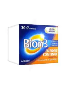 Bion 3 Energie Continue Comprimés B/30+7 à ERSTEIN